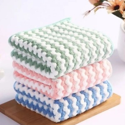 Ev ve mutfak havlusu su emici 3’lü ovma bulaşık bezi